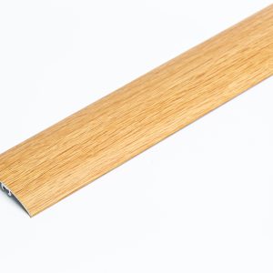 profil trecere aluminiu lemn auriu 50 mm