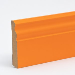 plinta mdf vopsita plinta portocaliu london 100 mm