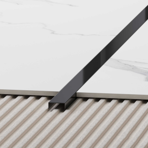 Profile inox listello POLISHED PRO-LINE 20x8 black mirror PRBL-0002