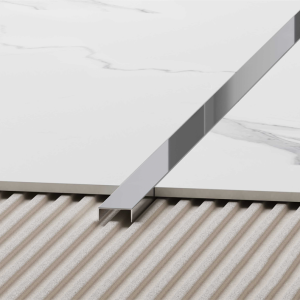 Profile inox listello POLISHED PRO-LINE 20x8 silver mirror PRSI-0002